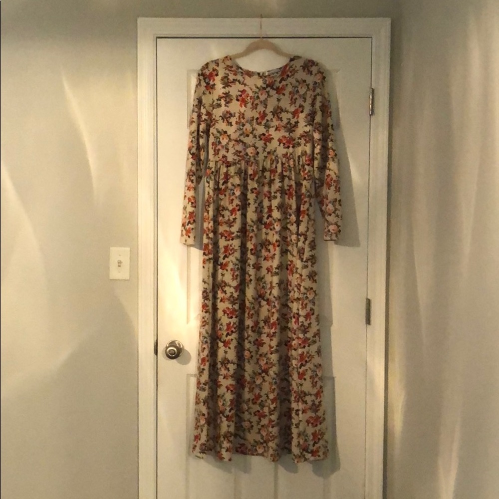Floral maxi dress